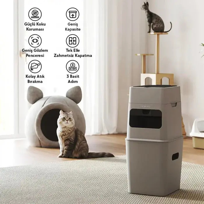 Neakasa PooGuard Pet Waste Collection Bin for Odor Control