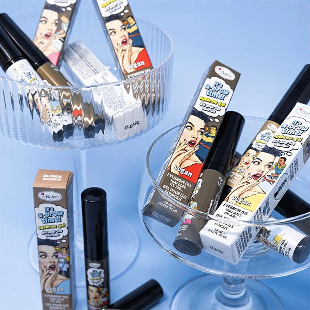 theBalm It's A Brow Time Brow Gel Medium Brown 4.5ml