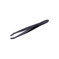 Solingen Black Slant Tweezers for Precise Grooming