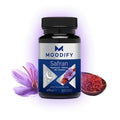 Moodify Saffron Extract Capsules - 30 Capsules with Magnesium, Valerian Root & Vitamin B6