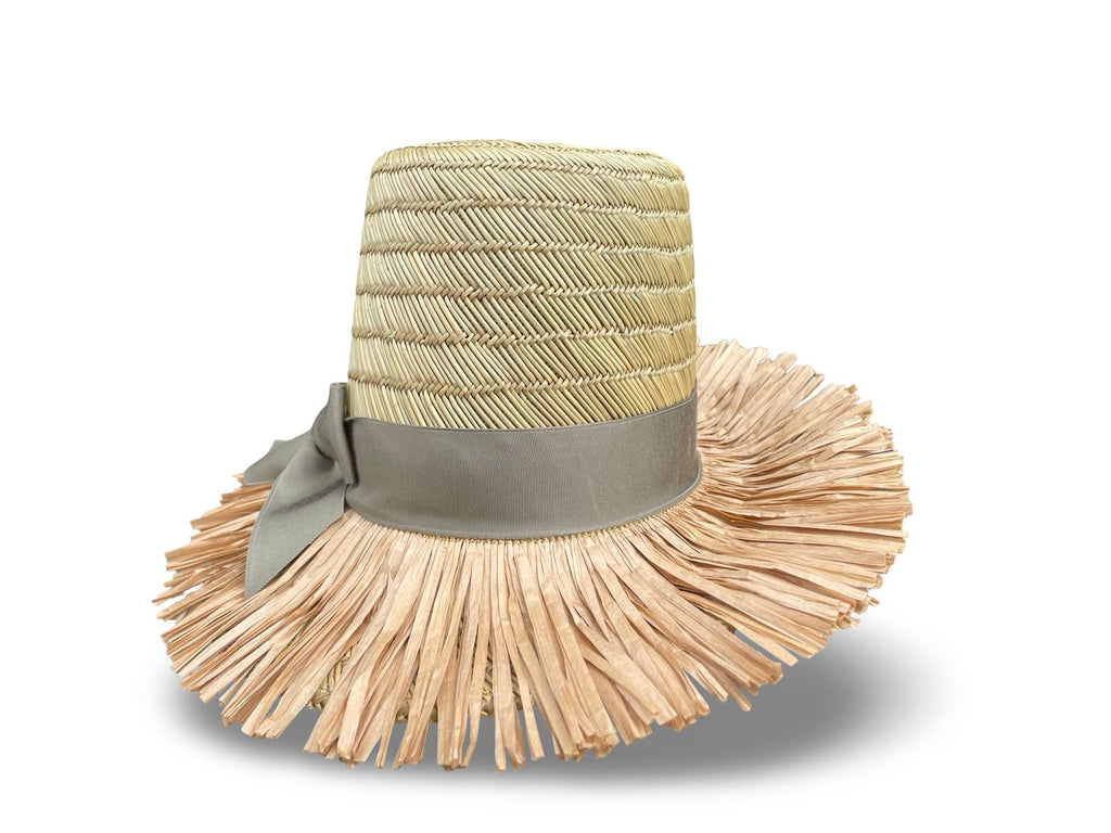 Cha Cha's House of Ill Repute - Bewitched - Fringed Beach Hat: Medium 22.5/23