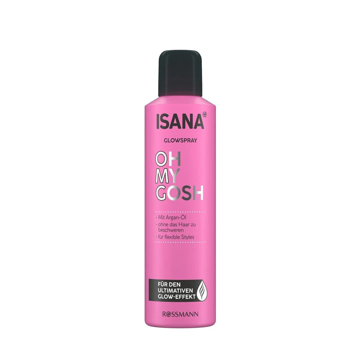 Isana OMG Glow Hair Spray for Brilliant Shine 250 ml