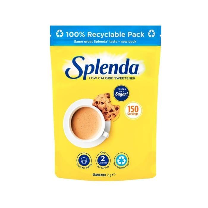 Splenda Granulated Sugar Substitute - Low Calorie Sweetener for Diets, 75g