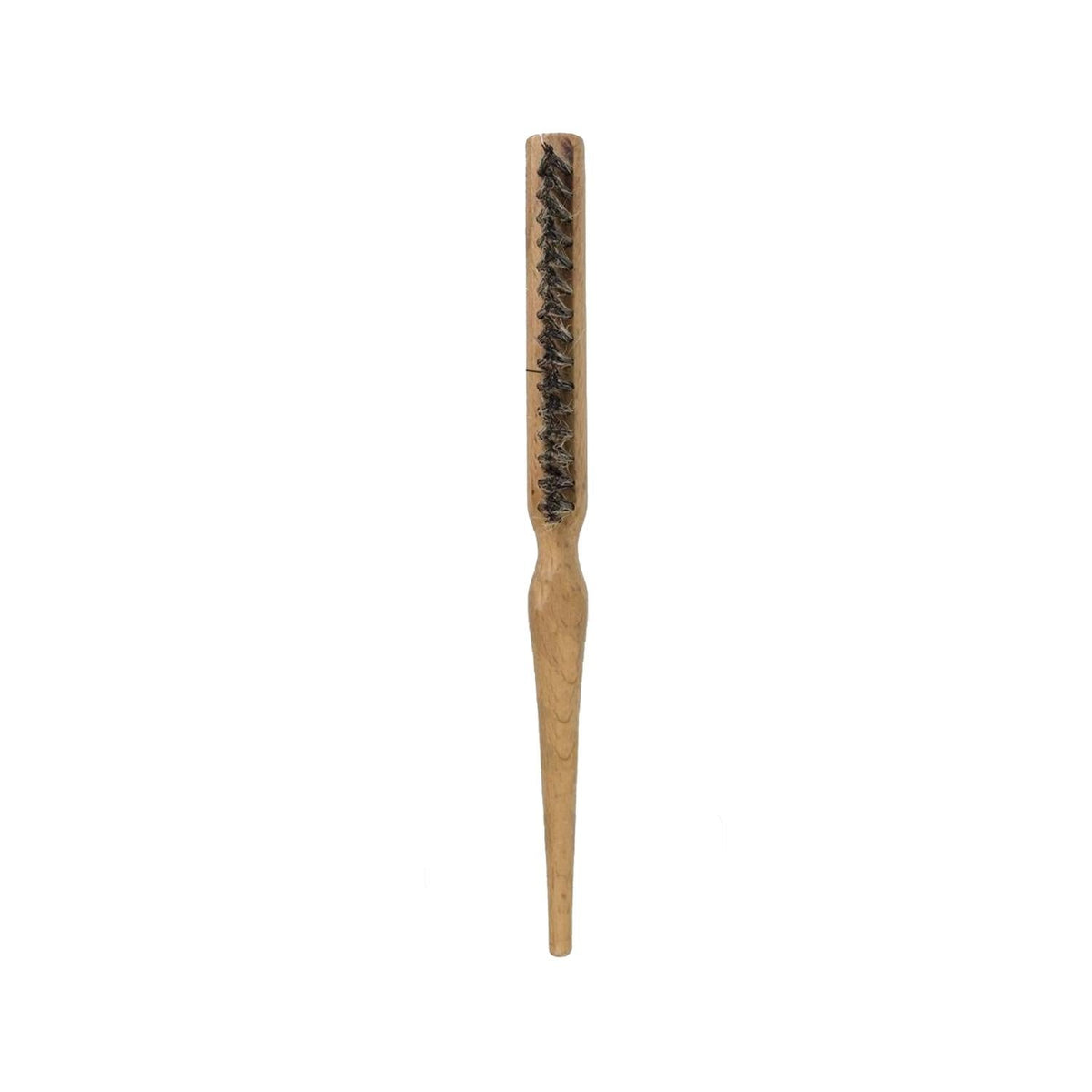 Trina Wooden Hair Brush with Knob Handle 29 - Natural Hair Care for Gentle Detangling