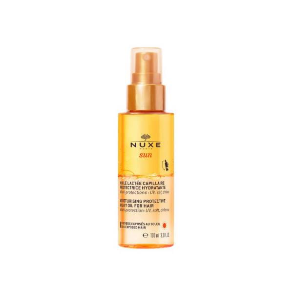 Nuxe Sun Hair Sunscreen: UV Protection & Hydrating Hair Oil for Beach & Swimming - Protects Hair from Sun, Salt, Chlorine - 3.38 fl oz