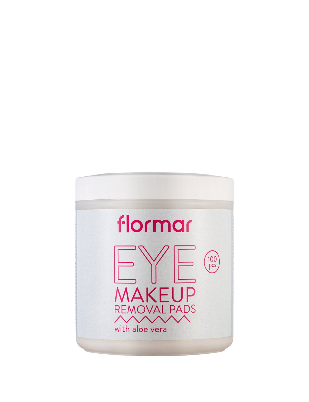 Flormar Aloe Vera & Glycerin Eye Makeup Remover Pads 100 Count
