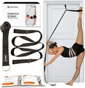Stretching Strap With Door Anchor - Stretching Equipment to Improve Legs Flexibility - Splits Trainer For Home Ideal In Ballet, Dance, Cheerleading, Taekwondo, Yoga, Pole Dancing & Gymnastics