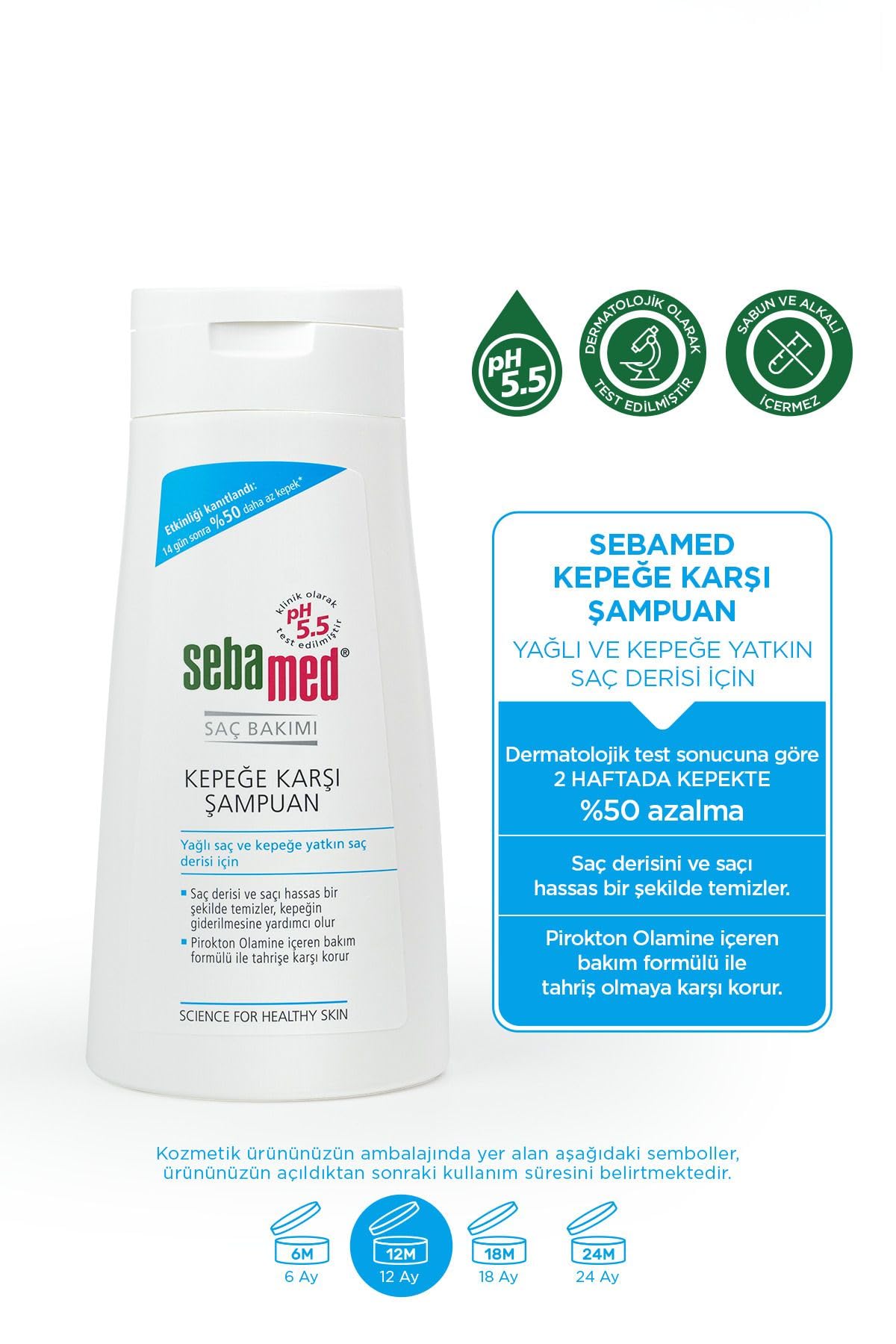 Sebamed Anti-Dandruff Shampoo - Gentle and Effective | 400ml
