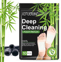 10PCS Foot Pads, Natural Bamboo Vinegar Ginger Powder Foot Sticker