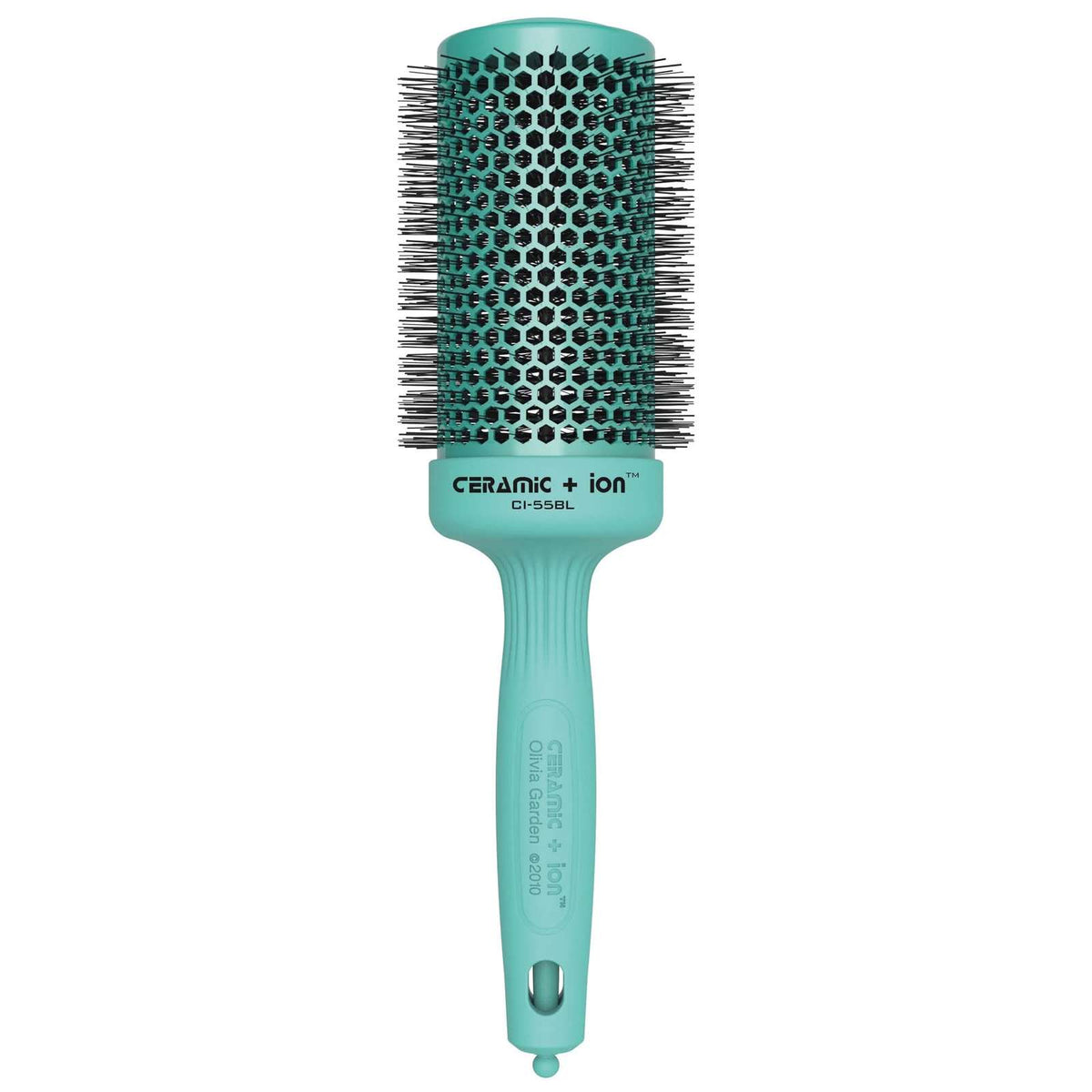 Olivia Garden Ceramic + Ion Round Thermal Hair Brush - CI-55BL
