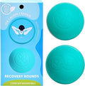 RAD Recovery Rounds - Extra Soft Yoga Deep Tissue Massage Ball Set – Myofascial Release Balls for Feet, Back, Neck, Legs & Arms – Trigger Point & Mobility Therapy (2-Pack)