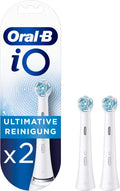 Oral-B iO Ultimate Clean Replacement Brush Heads, White, 4 Count
