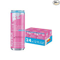Red Bull Pink Edition Sugar Free Energy Drink, Wild Berries, 12 fl. oz., 6 x 4 Cans, Pack of 24 Cans, with 80mg Caffeine, Taurine & B Vitamins