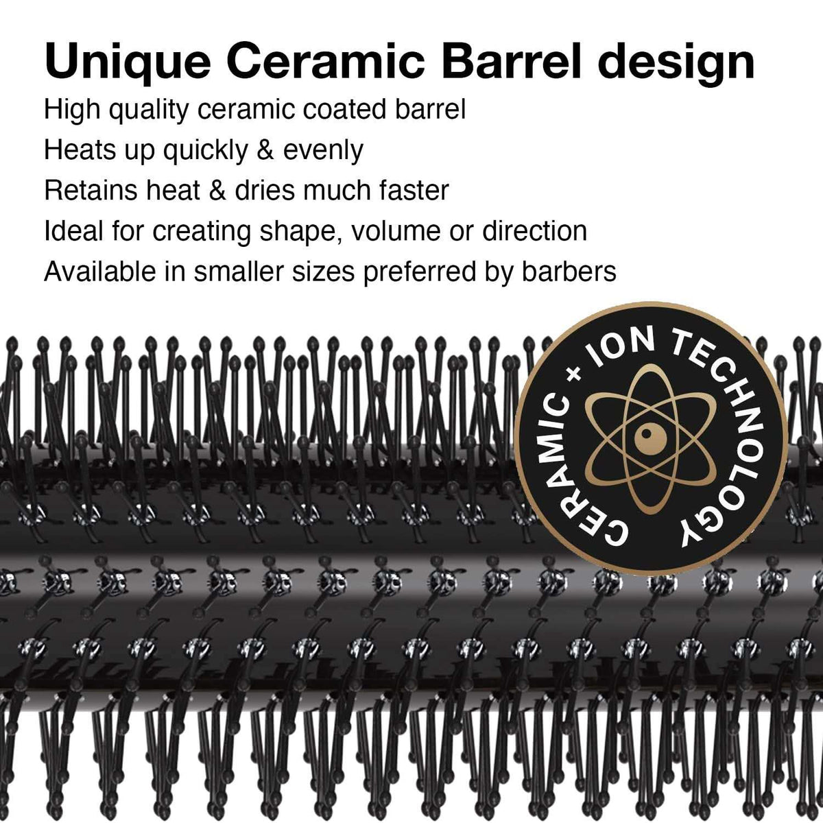 Olivia Garden OG Barber Hair Brush 3/4" OGB-20