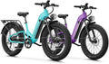 M1 Pro Electric Bike, 1800W Peak Motor Electric Bike for Adults, 48V 17.5Ah, 26'' x 4.0'' Fat Tire Electric Mountain Bike, Ebike with 85 Miles, 36MPH, 7 Speed 110Nm and Dual Suspension