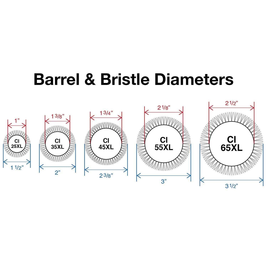 Olivia Garden Ceramic + Ion Speed XL Extra-Long Barrel - CIXL-55 (2 1/8")
