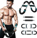 Twister Arm Trainer, 30-110lb Adjustable Twister Arm Chest Exerciser for Men, Detachable Spring Workout Bar, Portable Home Gym Arm Exercise Machine for Strength Training.