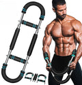 Twister Arm Trainer, Chest Workout Equipment 40-100lb Adjustable Arm Trainer, Twister Arm Trainer, Portable Power Twister Bar, Detachable Design Fitness Anywhere