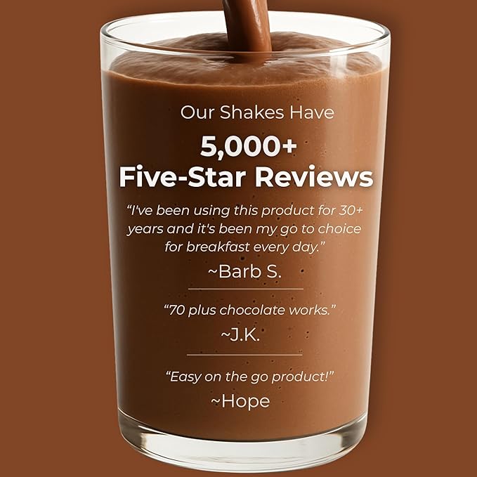 HMR 120 Shake Meal Replacement Powder | Mocha Shake Mix to Support Healthy Weight Loss | 12g of Protein | Nutritional Drink | Low Calorie Food | 12 Servings