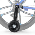 Heavy-Duty Bike Training Wheels for 24-26 Inch Bicycles - 300LB Capacity Adjustable Stabilizers with Thickened High-Carbon Steel & Durable Rubber Wheels