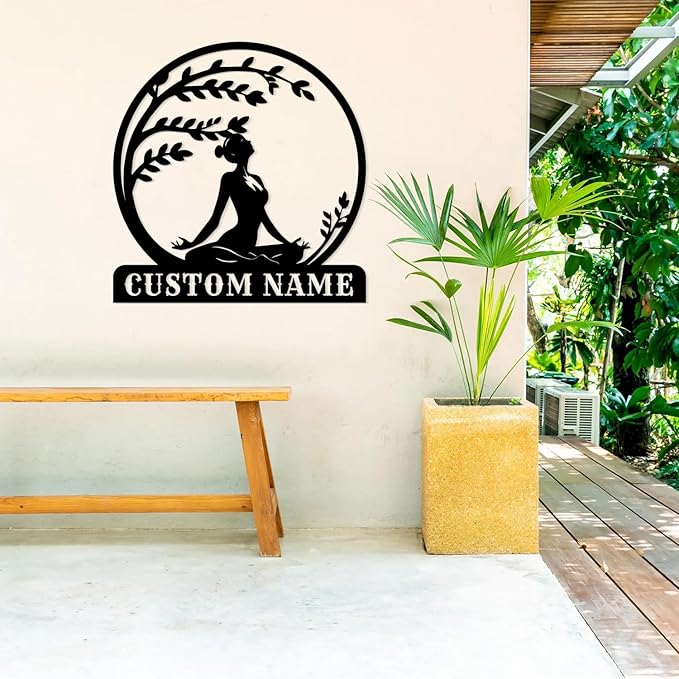 Personalized Metal Gym Sign, Custom Fitness Metal Wall Decor, Body Builder Lovers Gift, Gym Custom Unique Metal Wall Art, fitness room decor, home gym decor, gym wall art (Style-8)