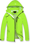GIISAM Mens Windproof Jacket Waterproof Lightweight Mountain Sport Jacket for Men Hooded Windbreaker Raincoat