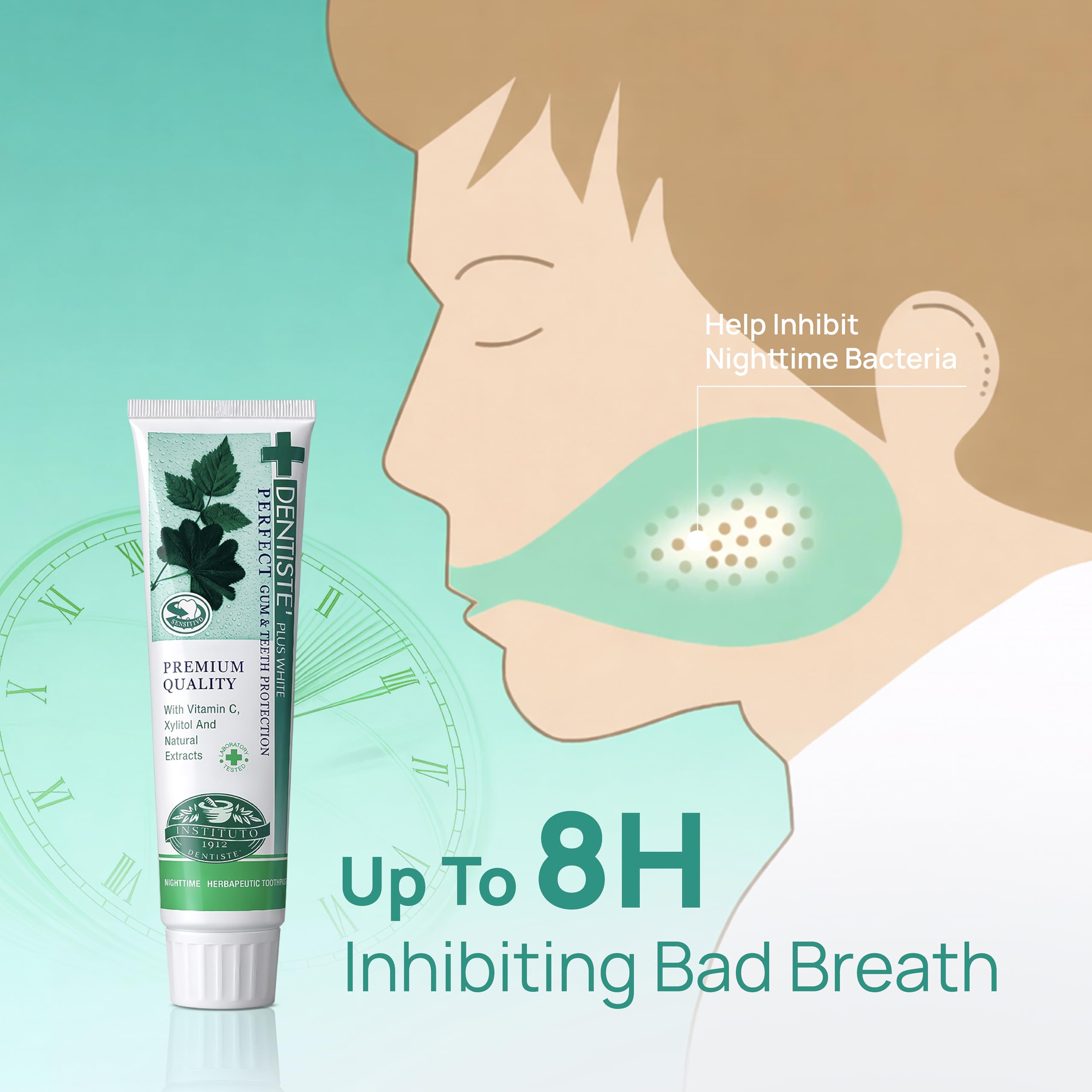Dentiste Plus White Toothpaste Against Bad Breath 120 g