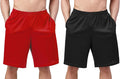 DEVOPS Men's 2-Pack Loose-Fit 10" Workout Gym Shorts with Pockets