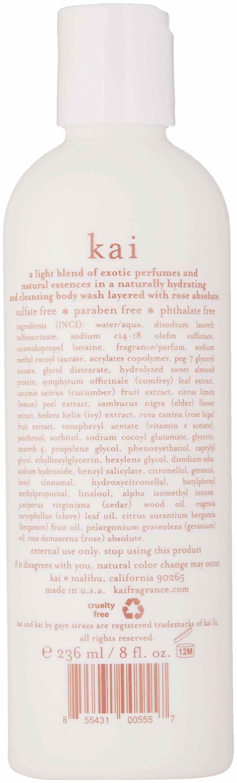 kai Rose Body Wash