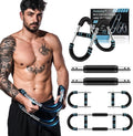 Professional Twister Arm Trainer, Adjustable 60-100lb Chest Workout Equipment for Men, Portable Detachable Design for Home Gym, Arm Chest and Shoulder Muscle Strength Exerciser Training
