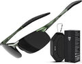ATTCL Men's Sports Polarized Sunglasses Men for Driving running Fishing Golf - UV Protection Sun glasses Metal Frame