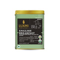 Luxmi Estates - Tale of Two Estates - Organic English Breakfast Tea - Loose Leaf - 100g (50 Cups) | Made with Organic Darjeeling & Assam Tea from India | Smooth, Flavorful, Robust and Caffeinated