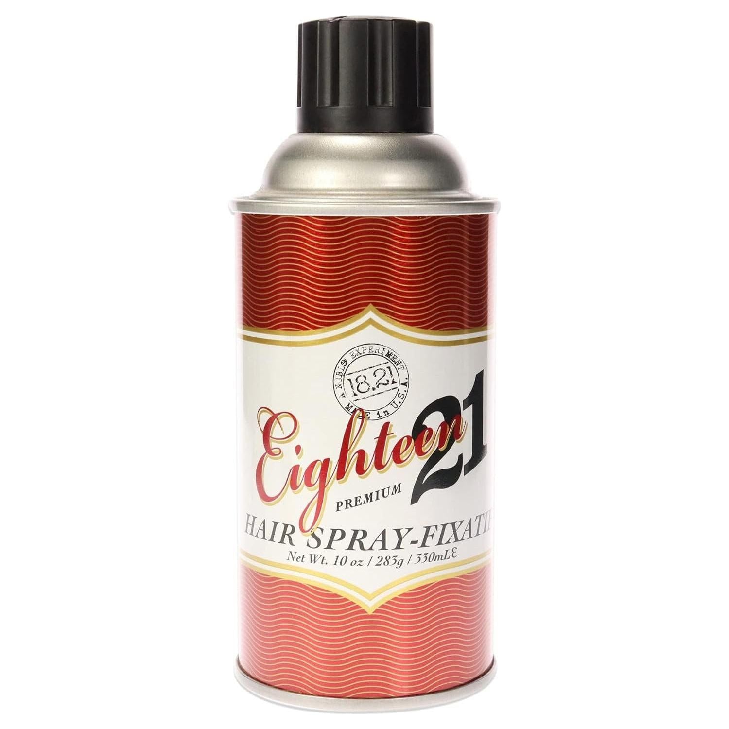 18.21 Eighteen 21 Premium Hairspray- Fixatif 9.6 Oz