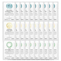 Hydrating Soothing Sheet Masks Gift Set for Skincare, Korean Vegan Sheet Mask for Dry, Sensitive Skin, Calming, Smoothing, Brightening, Collagen, Ceramide, Cica, Hyaluronic Acid 30EA