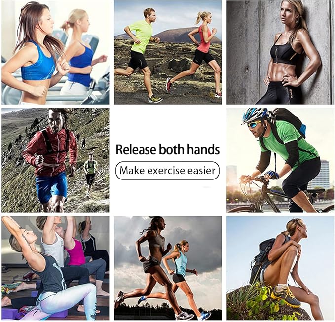 Running Phone Armband for Men Women,Universal Arm Bands for Phones Below 7.5 Inches,Waterproof Cell Phone Armband for Hiking,Running,Cycling,Climbing(Star Stripes M)