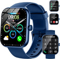 Smart Watch(Answer/Make Call), 1.96" HD Smartwatch for Men Women, 2025 Fitness Watch with 110+ Sport Modes/Heart Rate/Sleep Monitor/Pedometer, IP68 Waterproof Fitness Activity Tracker for Android iOS