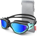 ZIONOR Swim Goggles, G1 MAX Polarized Anti-Fog Swimming Goggles for Men Women