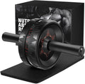 AB Roller Wheel - Ab Roller for Abdominal Workout and Core Strength Training, Portable Ab Wheel Roller Exercise for Men Women Fitness Lover, No Noise Ab Wheels with Thick Knee Pad for Home Gym &Travel