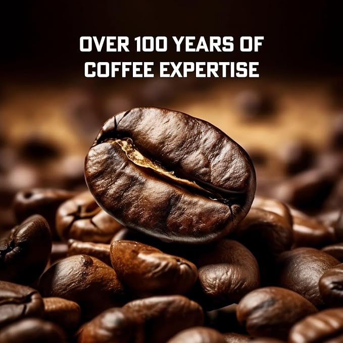 Eight O'Clock Coffee Dark Italian Espresso Ground Coffee, Dark Roast, 21 Ounce (Pack of 1) - Bold & Chocolaty