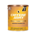 CAFFEINE ARMY White Chocolate Peanut | Comprehensive Functional Coffee with MCTs, CoQ10, Collagen and Adaptogens: Clean Energy + Supports Daily Attention, No Jitters or Crash (7.8 oz 22 Servings)