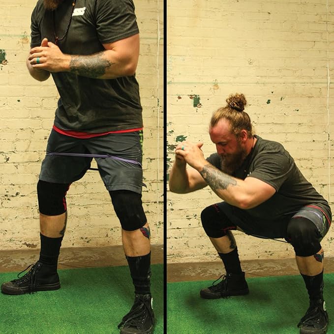 Serious Steel Fitness 12 inch Resistance Band - Deadlift & Hip Band for Glute Activation & Dynamic Warm Up