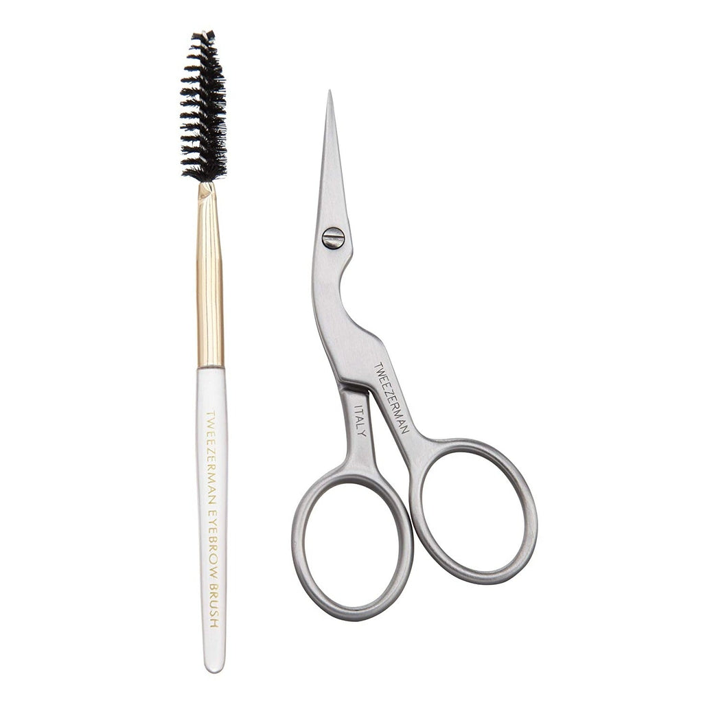 Brow Shaping Scissors & Brush | Tweezerman