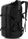 40L/60L/90L Large Waterproof Duffle Bag Backpack for Men, Mens Duffel Backpack Bags for Traveling, Heavy Duty (Black, 60L)