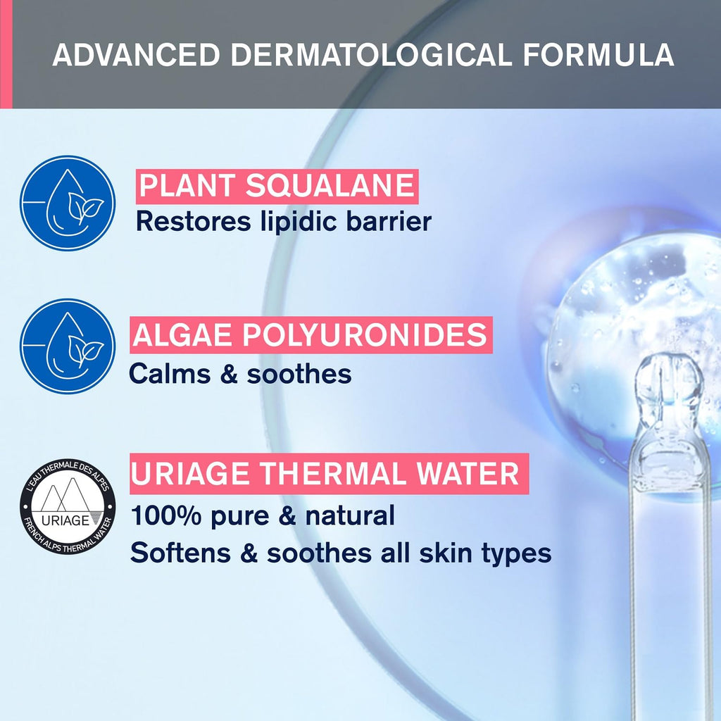 Uriage Uriage Tolederm Control Moisturizing Cream for Sensitive Skin - Fragrance-Free, Dermatologically Tested - 1.35 fl oz
