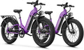 M1 Pro Electric Bike, 1800W Peak Motor Electric Bike for Adults, 48V 17.5Ah, 26'' x 4.0'' Fat Tire Electric Mountain Bike, Ebike with 85 Miles, 36MPH, 7 Speed 110Nm and Dual Suspension