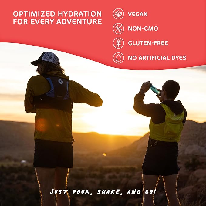 Tailwind Nutrition Rapid Hydration, Electrolyte & Hydration Powder, Vitamin C & Sea Salt Exercise Workout Mix, Strawberry Lemonade, Pack of 12 Sticks