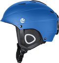 VANRORA Ski Helmet, Snowboard Helmet for Men & Women, Climate Control Venting, Dial Fit, Goggles Compatible, Removable Fleece Liner and Ear Pads, Safety-Certified