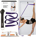 Stretching Strap With Door Anchor - Stretching Equipment to Improve Legs Flexibility - Splits Trainer For Home Ideal In Ballet, Dance, Cheerleading, Taekwondo, Yoga, Pole Dancing & Gymnastics