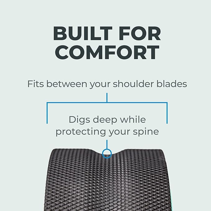 Chirp Wheel+ Foam Roller 5-Pack - Targeted Back Foam Roller for Back Pain Relief, Deep Tissue Muscle Massage, Trigger Point Round Foam Roller