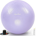 Yoga Ball Pregnancy Ball, 1.7mm Extra Thick Birthing Ball for Pregnancy, 600LB Anti-Burst Exercise Ball for Fitness, Balance, Physical Therapy, Non-Slip Stabil-ity Ball with Bump